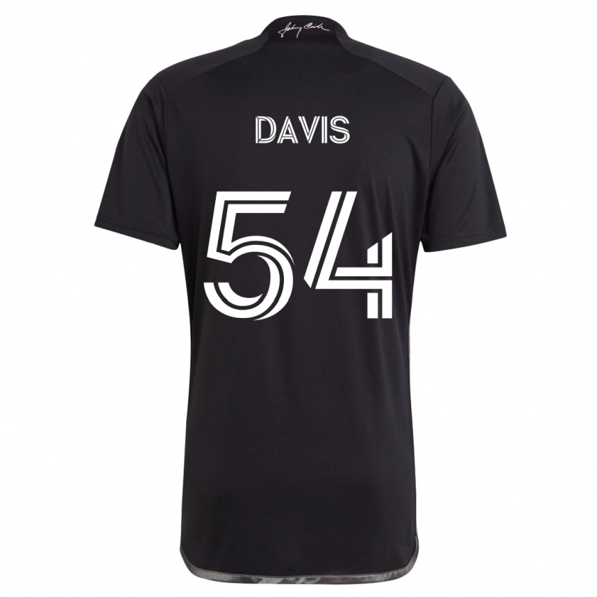 Vaikiškas Sean Davis #54 Juoda Išvykos Marškinėliai 2024/25 T-Shirt