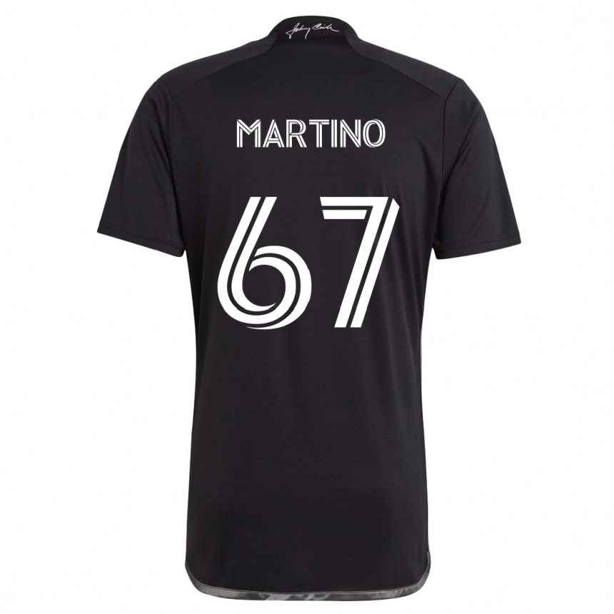 Vaikiškas Ben Martino #67 Juoda Išvykos Marškinėliai 2024/25 T-Shirt