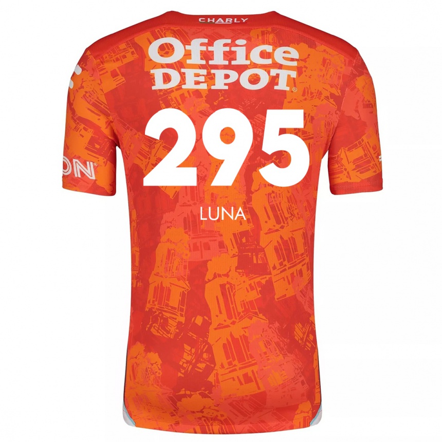 Vaikiškas Irving Luna #295 Oranžinė Balta Išvykos Marškinėliai 2024/25 T-Shirt