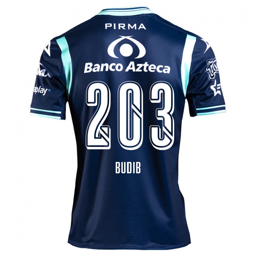 Vaikiškas Pedro Budib #203 Tamsiai Mėlyna Išvykos Marškinėliai 2024/25 T-Shirt