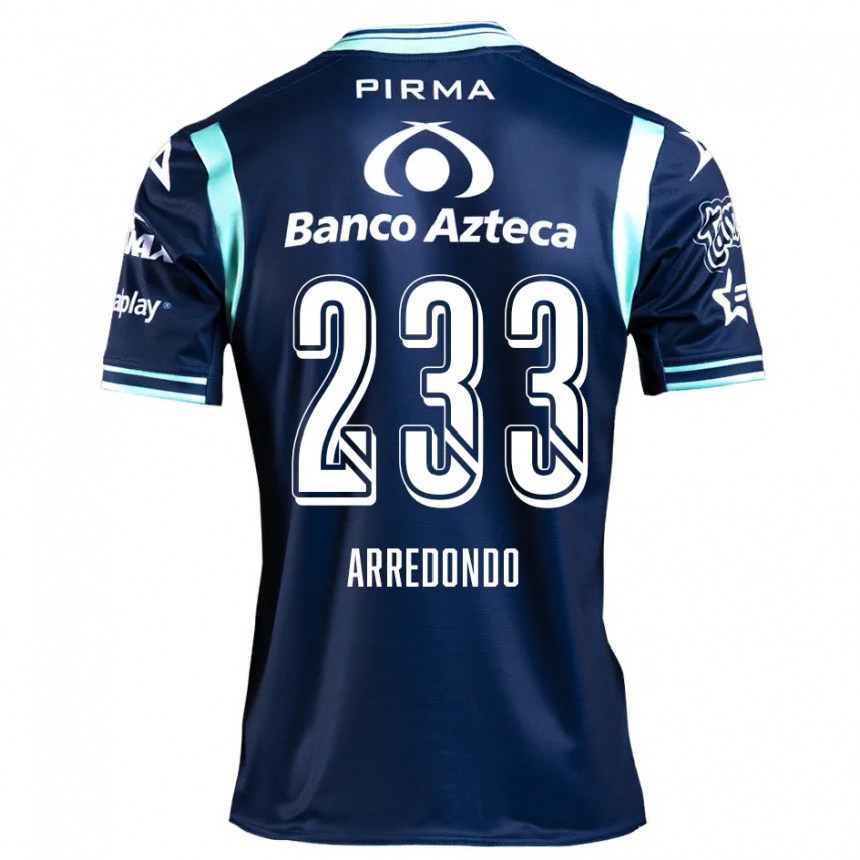 Vaikiškas Ángel Arredondo #233 Tamsiai Mėlyna Išvykos Marškinėliai 2024/25 T-Shirt