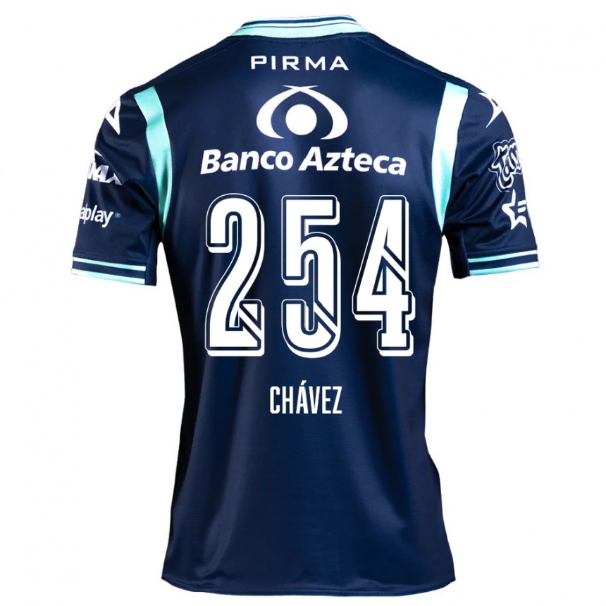 Vaikiškas José Chávez #254 Tamsiai Mėlyna Išvykos Marškinėliai 2024/25 T-Shirt