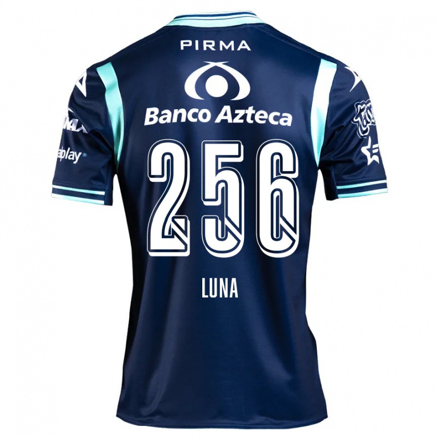 Vaikiškas Ángel Luna #256 Tamsiai Mėlyna Išvykos Marškinėliai 2024/25 T-Shirt