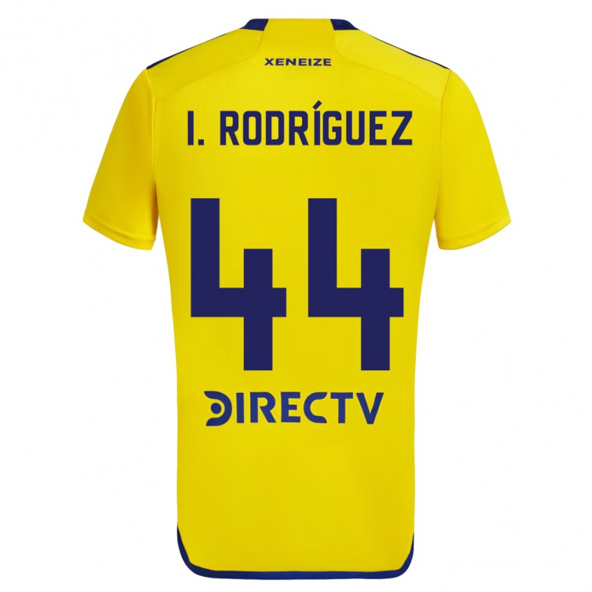 Vaikiškas Ignacio Rodríguez #44 Geltona Mėlyna Išvykos Marškinėliai 2024/25 T-Shirt