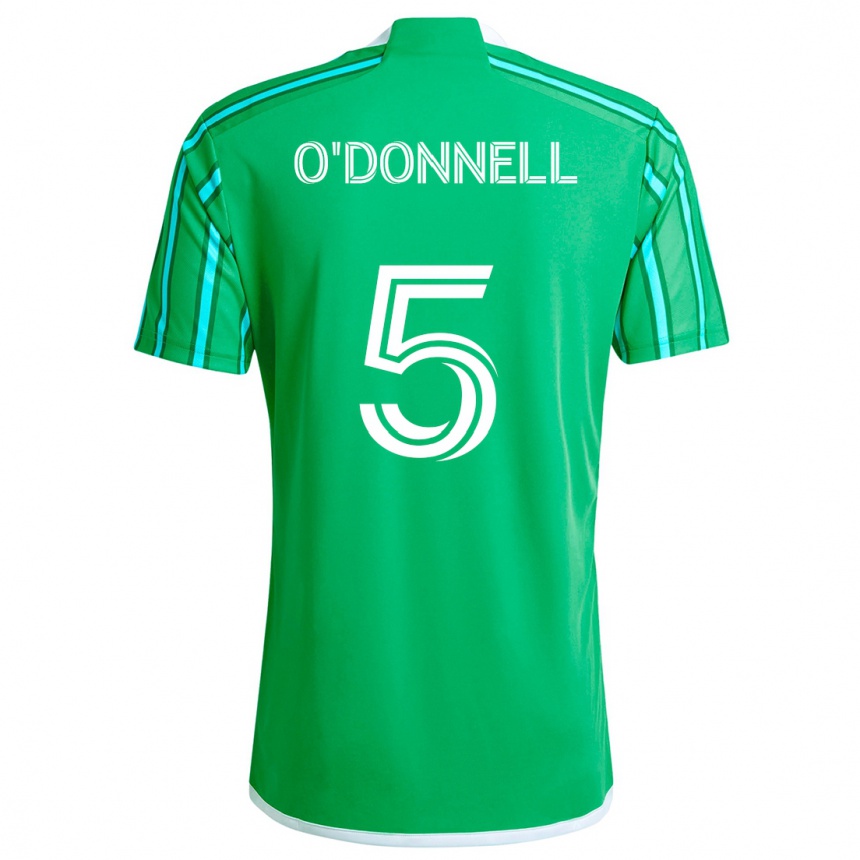 Vyrai Kristina O'donnell #5 Žalia Balta Namų Marškinėliai 2024/25 T-Shirt