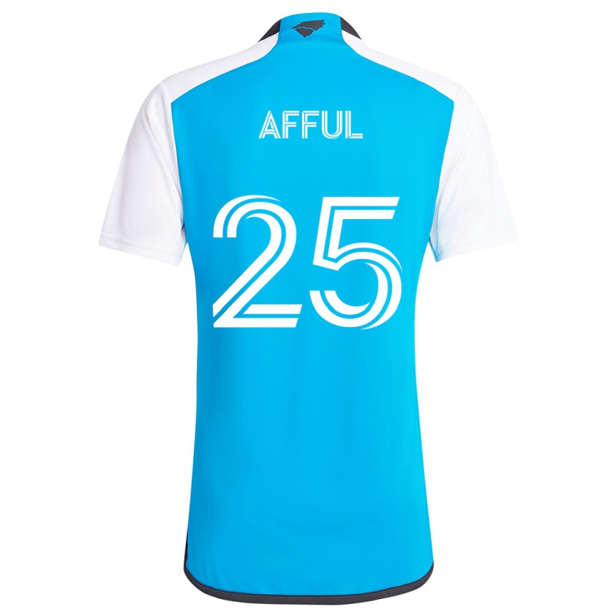 Vyrai Harrison Afful #25 Mėlyna Balta Namų Marškinėliai 2024/25 T-Shirt