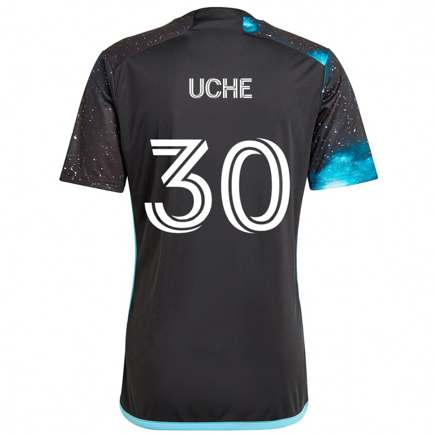 Vyrai Cc Uche #30 Juoda Mėlyna Namų Marškinėliai 2024/25 T-Shirt