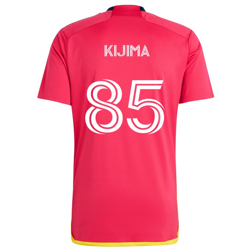 Vyrai Hosei Kijima #85 Raudona Melyna Namų Marškinėliai 2024/25 T-Shirt