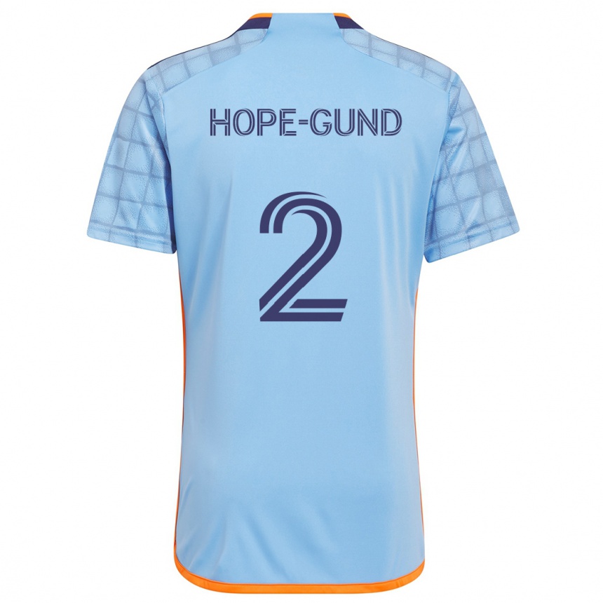 Vyrai Rio Hope-Gund #2 Mėlyna Oranžinė Namų Marškinėliai 2024/25 T-Shirt