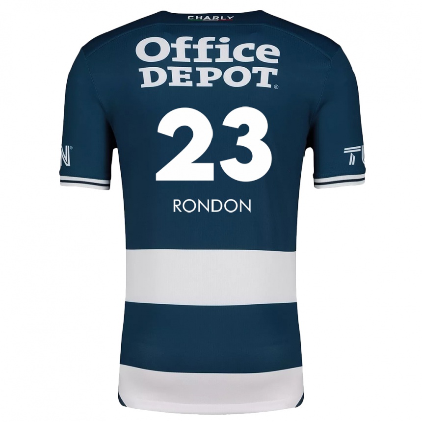 Vyrai Salomon Rondon #23 Mėlyna Balta Namų Marškinėliai 2024/25 T-Shirt