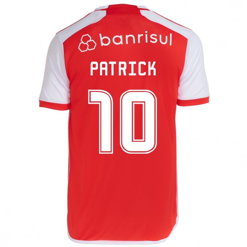 Vyrai Alan Patrick #10 Raudona Balta Namų Marškinėliai 2024/25 T-Shirt