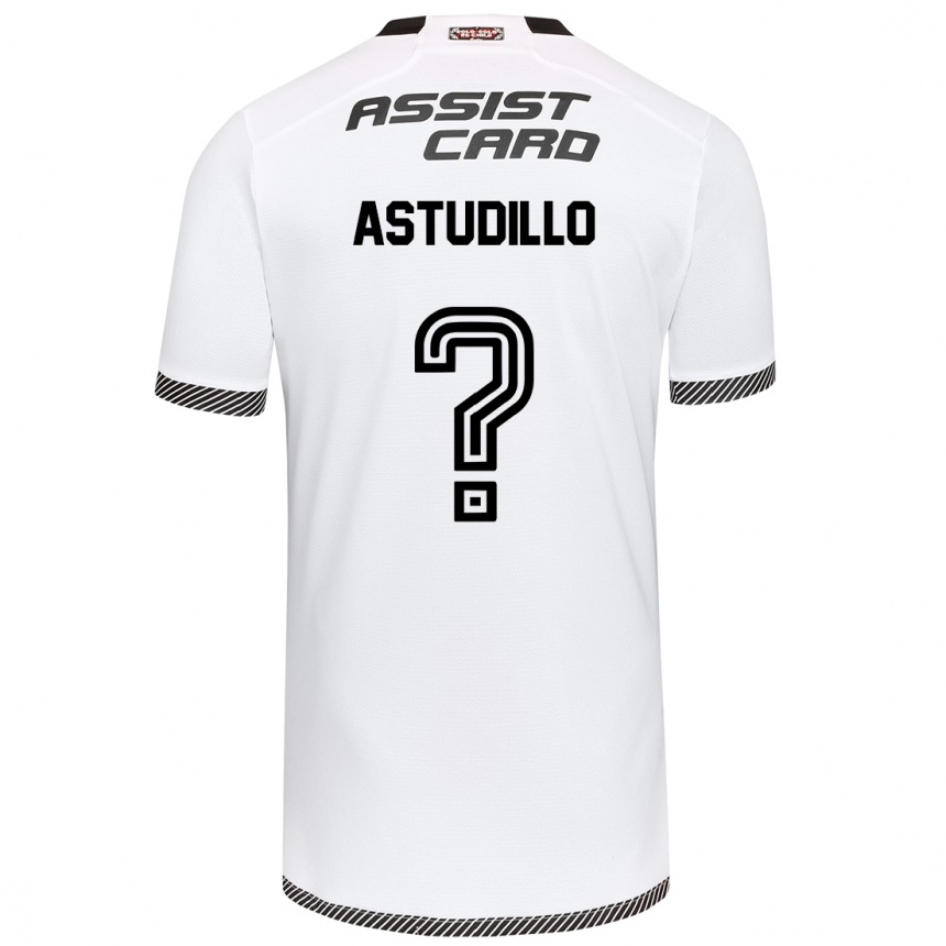 Vyrai Jerall Astudillo #0 Balta Juoda Namų Marškinėliai 2024/25 T-Shirt