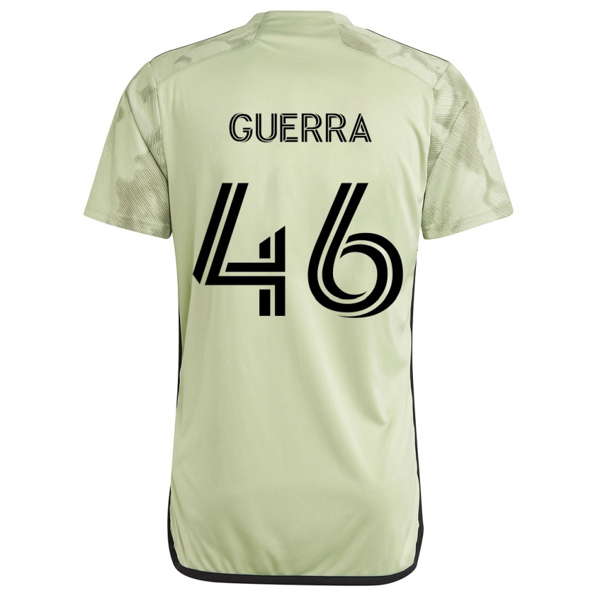 Vyrai Decarlo Guerra #46 Šviesiai Žalia Išvykos Marškinėliai 2024/25 T-Shirt