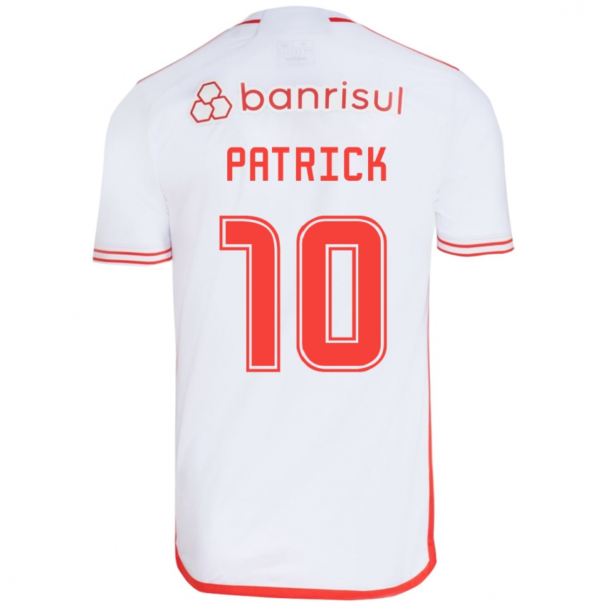 Vyrai Alan Patrick #10 Balta Raudona Išvykos Marškinėliai 2024/25 T-Shirt