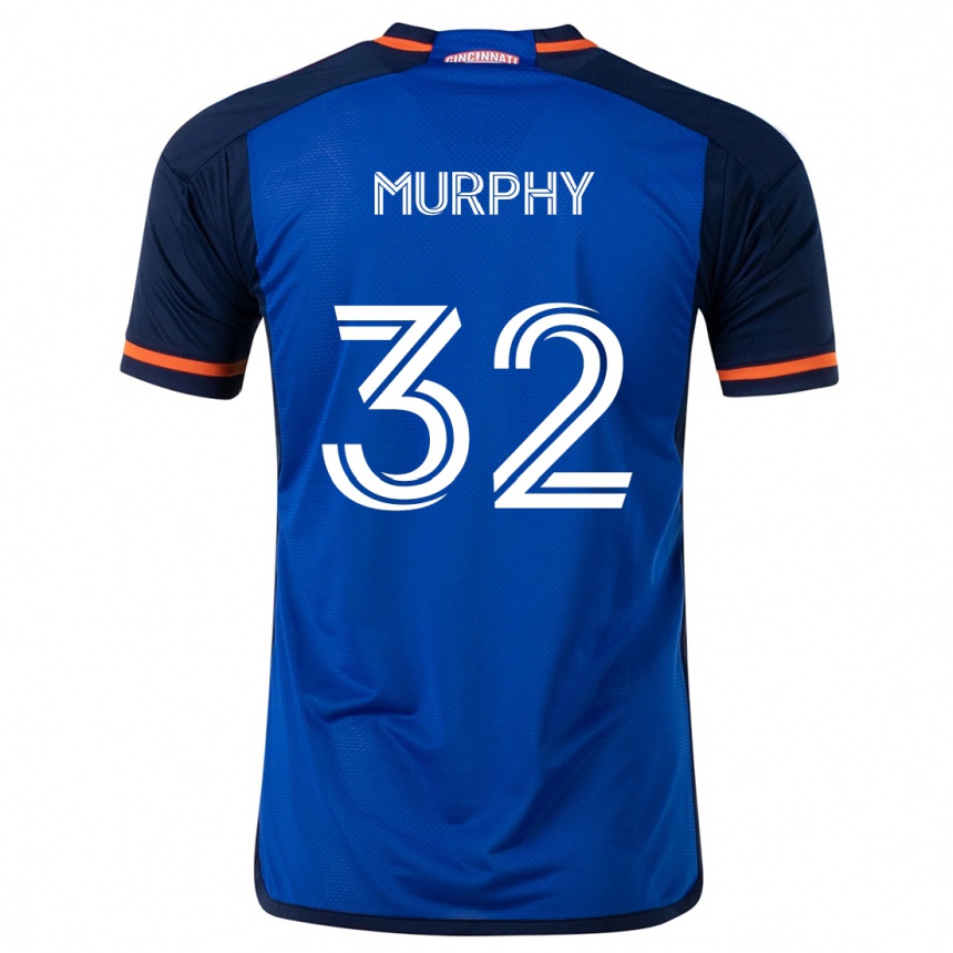 Moteriškas Ian Murphy #32 Mėlyna Balta Namų Marškinėliai 2024/25 T-Shirt