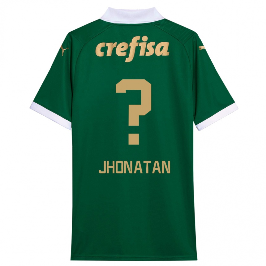 Moteriškas Jhonatan #0 Žalia Balta Namų Marškinėliai 2024/25 T-Shirt