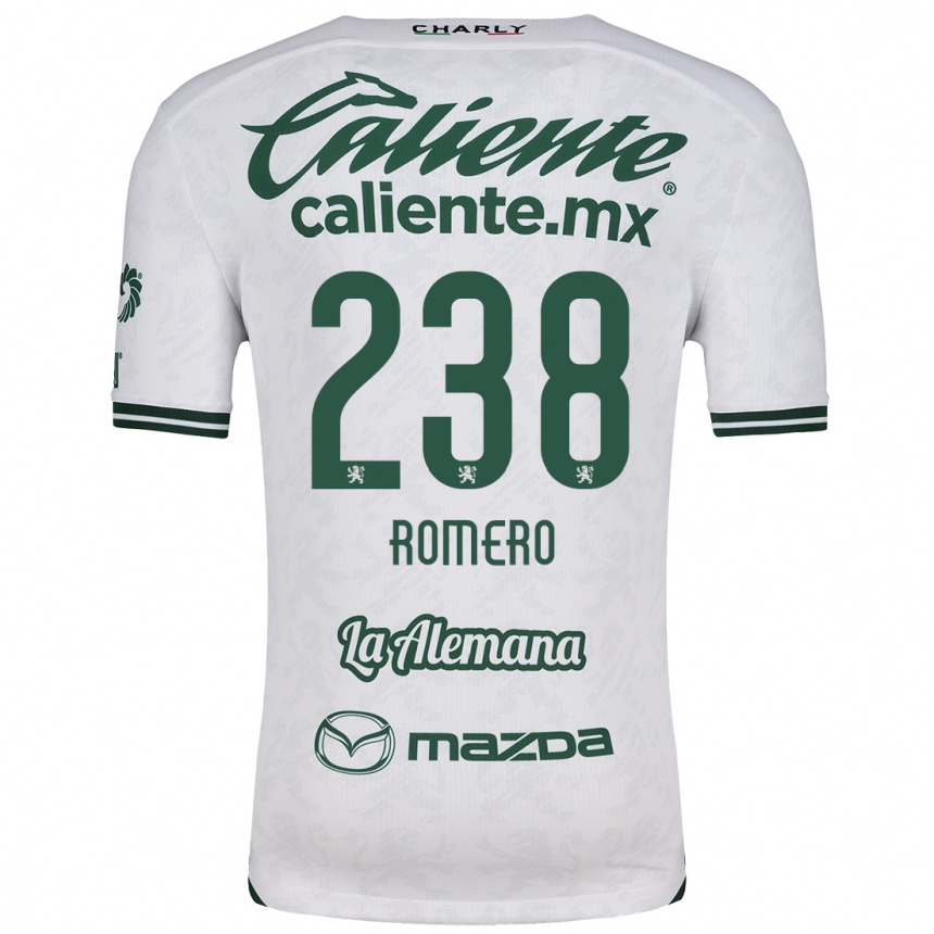 Moteriškas Paulo Romero #238 Balta Žalia Išvykos Marškinėliai 2024/25 T-Shirt