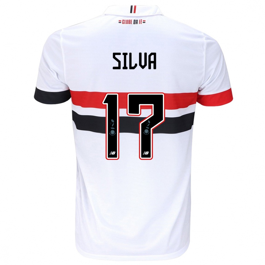 Vaikiškas André Silva #17 Balta Raudona Juoda Namų Marškinėliai 2024/25 T-Shirt