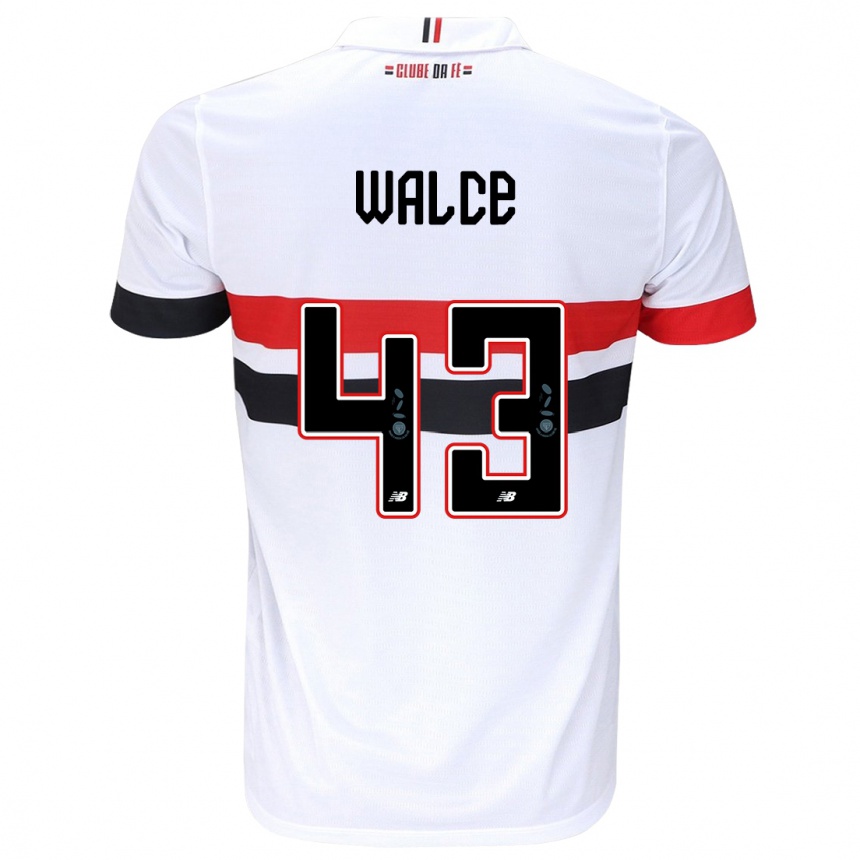 Vaikiškas Walce #43 Balta Raudona Juoda Namų Marškinėliai 2024/25 T-Shirt