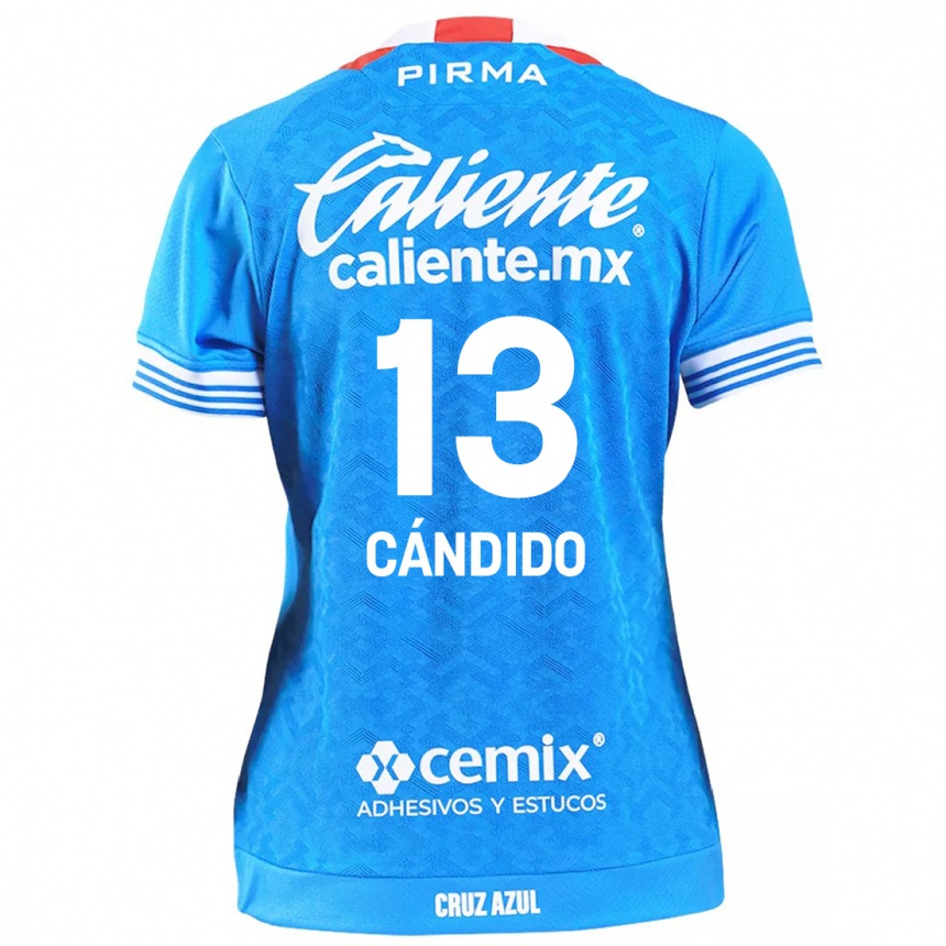 Vaikiškas Camilo Cándido #13 Dangaus Mėlynumo Namų Marškinėliai 2024/25 T-Shirt