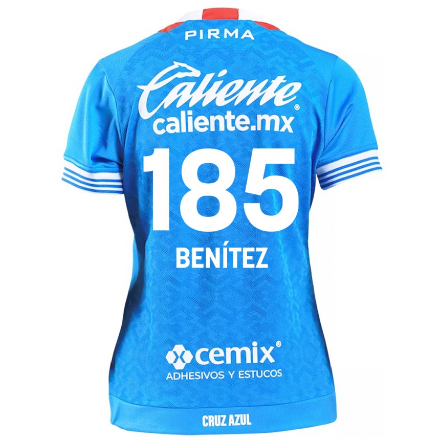 Vaikiškas Cristopher Benítez #185 Dangaus Mėlynumo Namų Marškinėliai 2024/25 T-Shirt