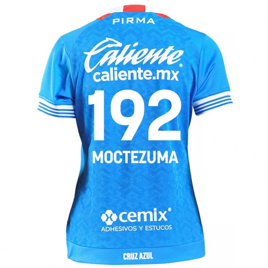 Vaikiškas Brayan Moctezuma #192 Dangaus Mėlynumo Namų Marškinėliai 2024/25 T-Shirt