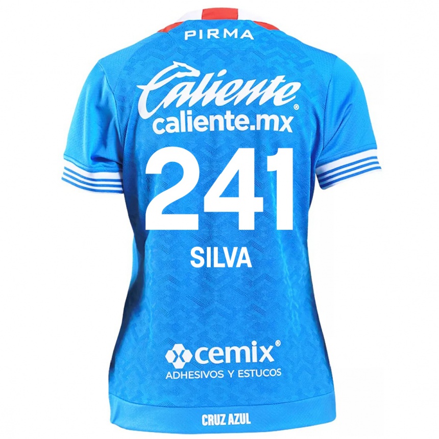 Vaikiškas Iván Silva #241 Dangaus Mėlynumo Namų Marškinėliai 2024/25 T-Shirt