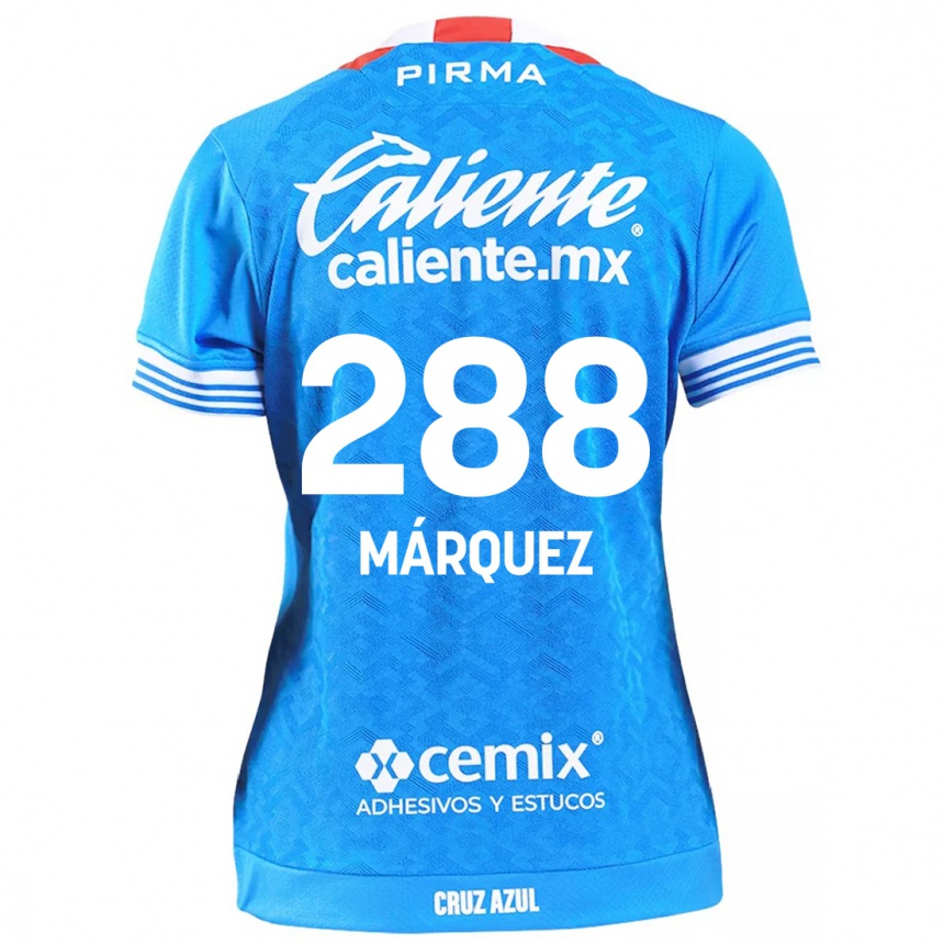 Vaikiškas Víctor Márquez #288 Dangaus Mėlynumo Namų Marškinėliai 2024/25 T-Shirt