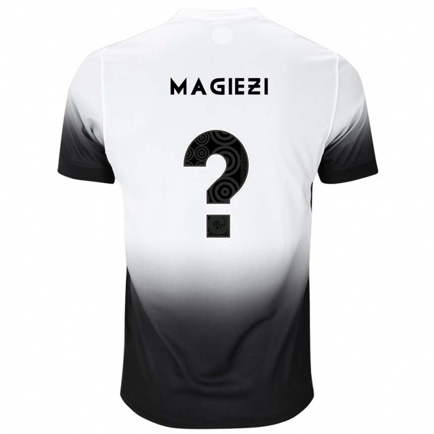 Vaikiškas Magiezi #0 Balta Juoda Namų Marškinėliai 2024/25 T-Shirt