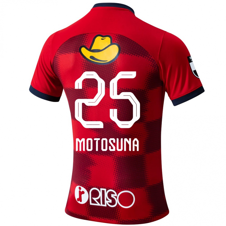 Vaikiškas Anthony Motosuna #25 Raudona Mėlyna Balta Namų Marškinėliai 2024/25 T-Shirt