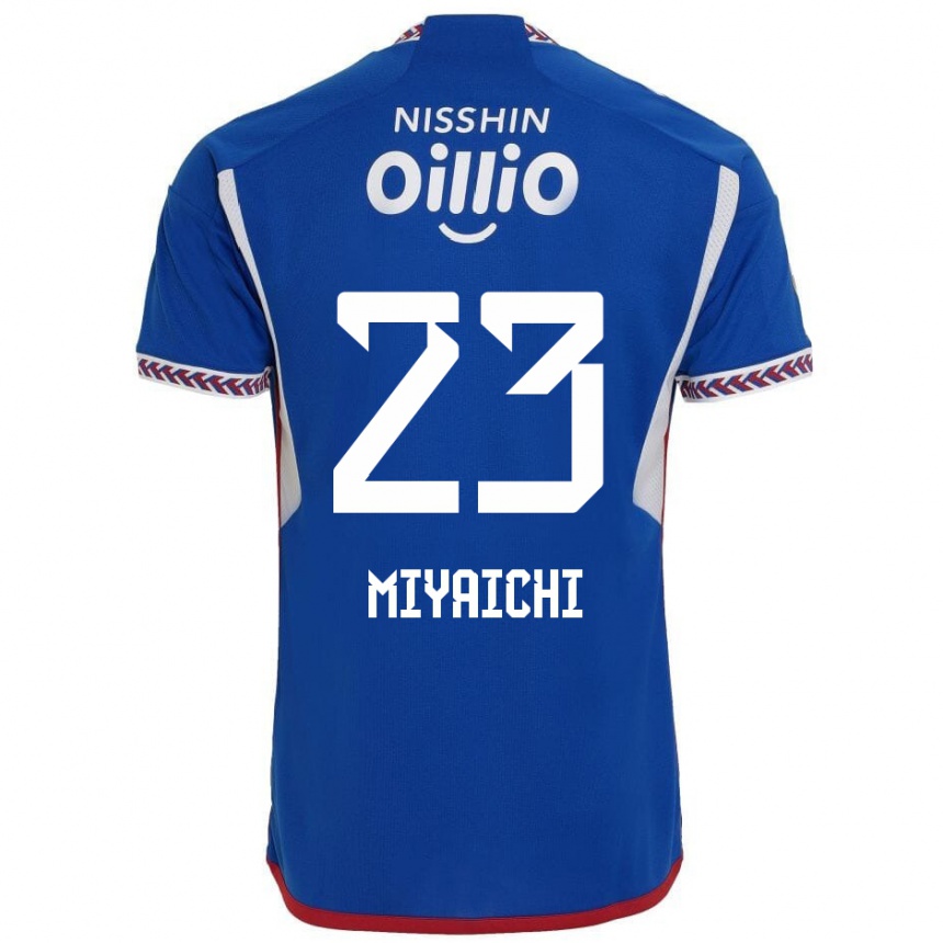 Vaikiškas Ryo Miyaichi #23 Mėlyna Balta Raudona Namų Marškinėliai 2024/25 T-Shirt