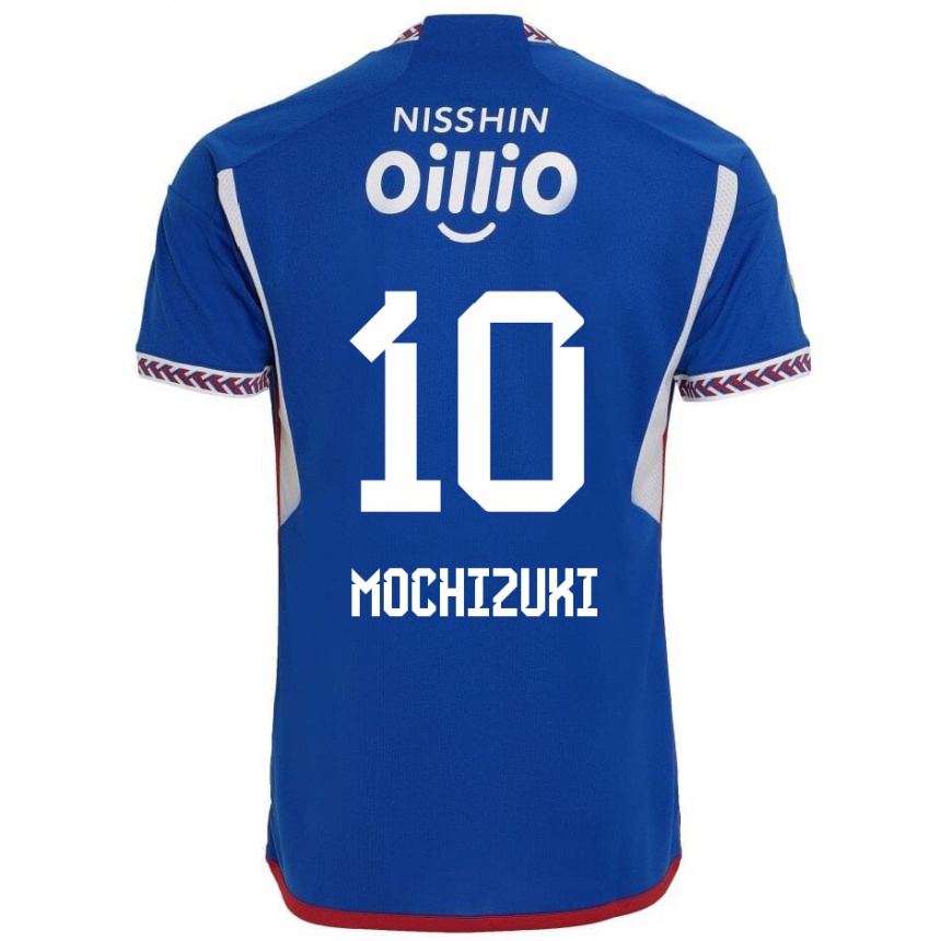 Vaikiškas Kohei Mochizuki #10 Mėlyna Balta Raudona Namų Marškinėliai 2024/25 T-Shirt