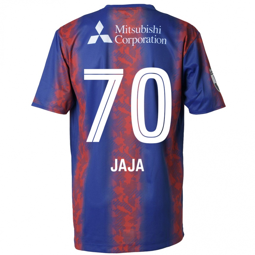 Vaikiškas Jája Silva #70 Mėlyna Raudona Namų Marškinėliai 2024/25 T-Shirt