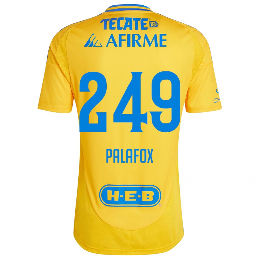 Vaikiškas José Palafox #249 Auksinė Geltona Namų Marškinėliai 2024/25 T-Shirt