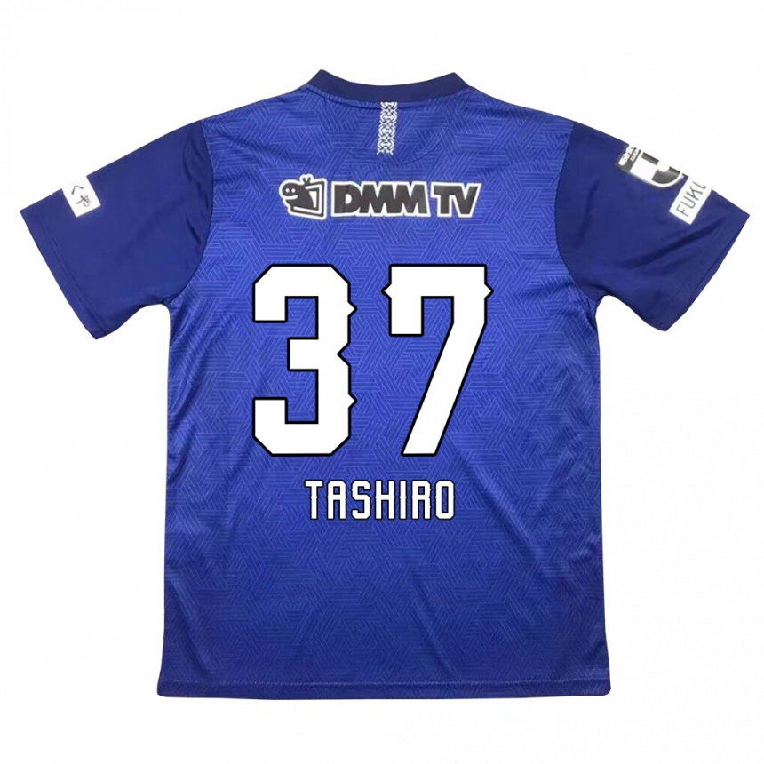 Vaikiškas Masaya Tashiro #37 Tamsiai Mėlyna Namų Marškinėliai 2024/25 T-Shirt