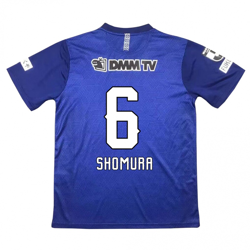 Vaikiškas Tomoki Shomura #6 Tamsiai Mėlyna Namų Marškinėliai 2024/25 T-Shirt