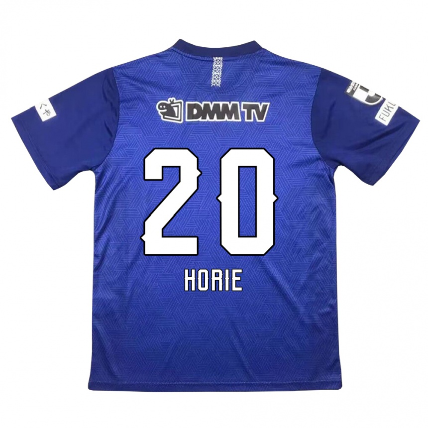 Vaikiškas Hibiki Horie #20 Tamsiai Mėlyna Namų Marškinėliai 2024/25 T-Shirt