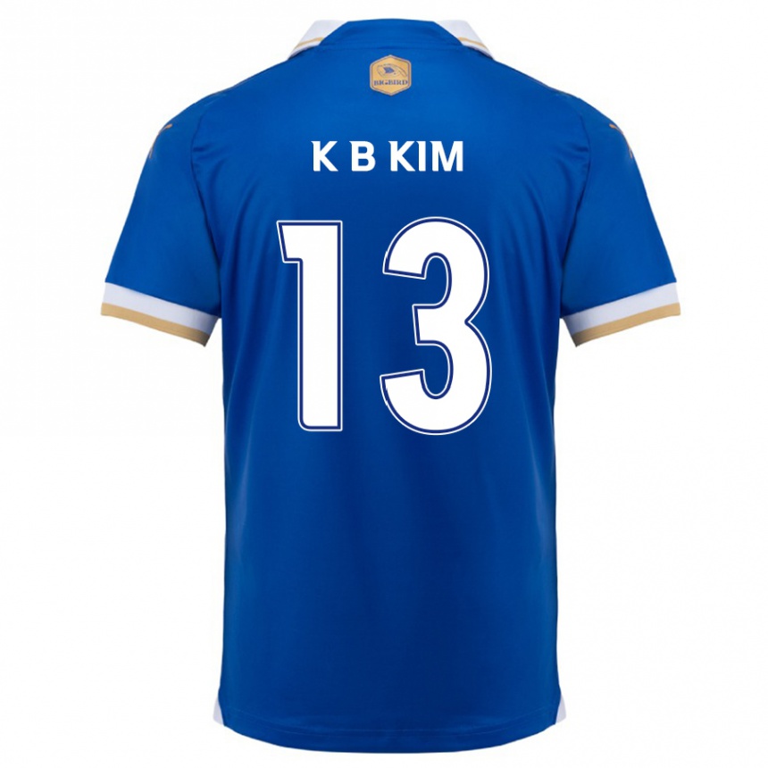 Vaikiškas Bo-Kyung Kim #13 Mėlyna Balta Namų Marškinėliai 2024/25 T-Shirt