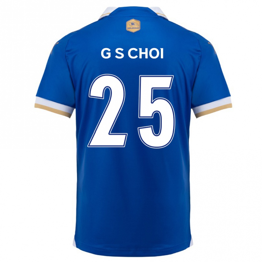 Vaikiškas Sung-Geun Choi #25 Mėlyna Balta Namų Marškinėliai 2024/25 T-Shirt