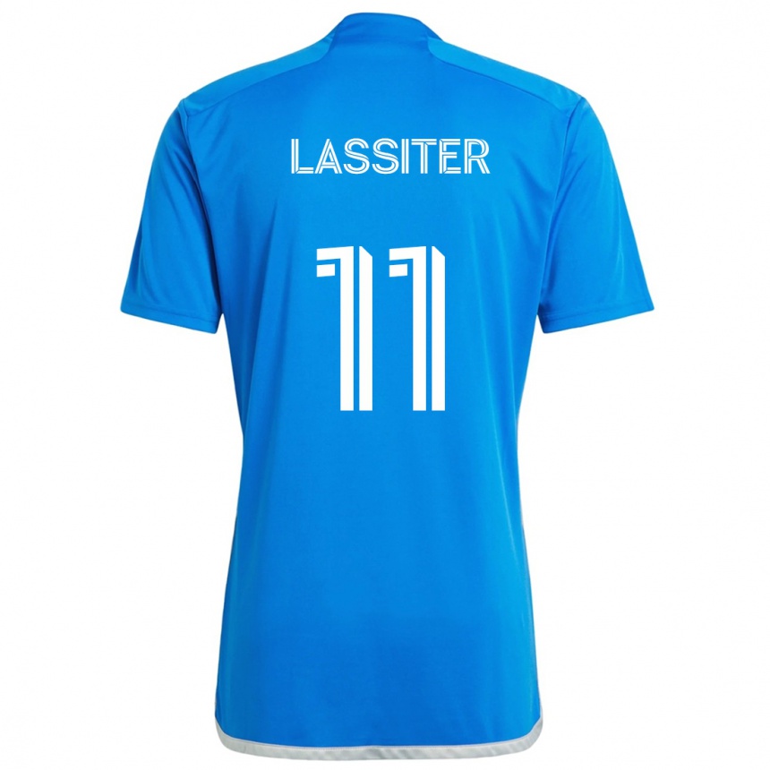 Vaikiškas Ariel Lassiter #11 Mėlyna Balta Namų Marškinėliai 2024/25 T-Shirt