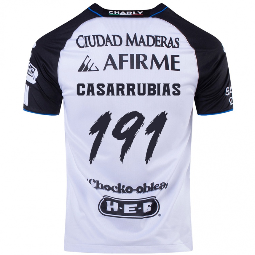 Vaikiškas Aaron Casarrubias #191 Juoda Mėlyna Namų Marškinėliai 2024/25 T-Shirt