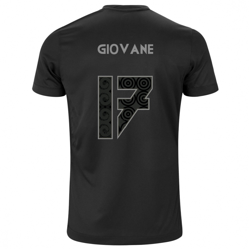 Vaikiškas Giovane #17 Juoda Išvykos Marškinėliai 2024/25 T-Shirt