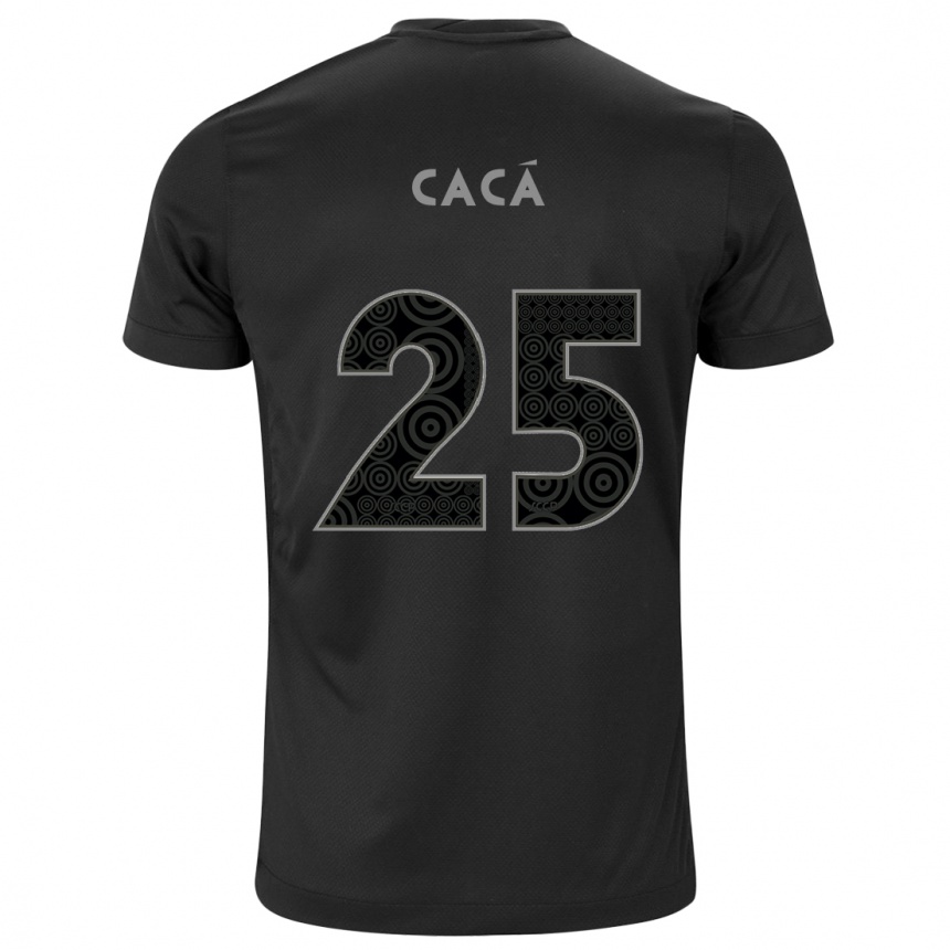 Vaikiškas Cacá #25 Juoda Išvykos Marškinėliai 2024/25 T-Shirt