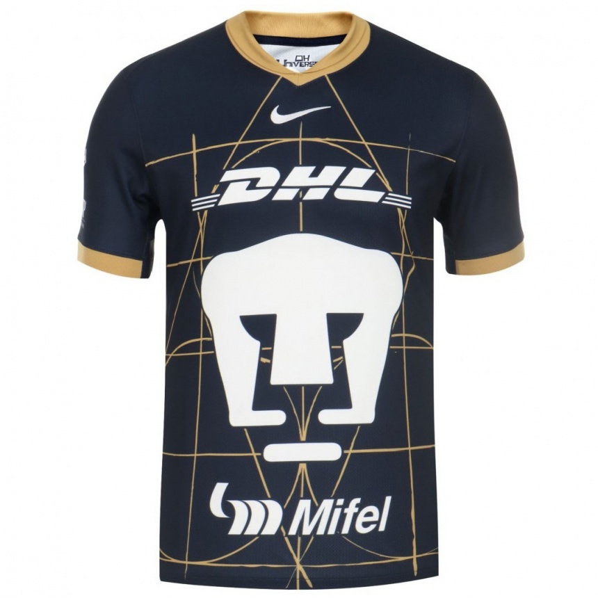 Vaikiškas Jonathan Otero #248 Obsidian Gold White Išvykos Marškinėliai 2024/25 T-Shirt