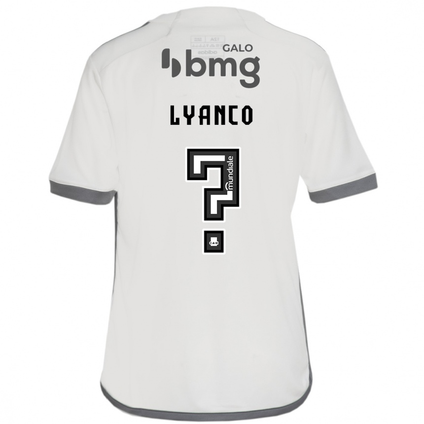 Vaikiškas Lyanco #0 Nespalvotas Išvykos Marškinėliai 2024/25 T-Shirt