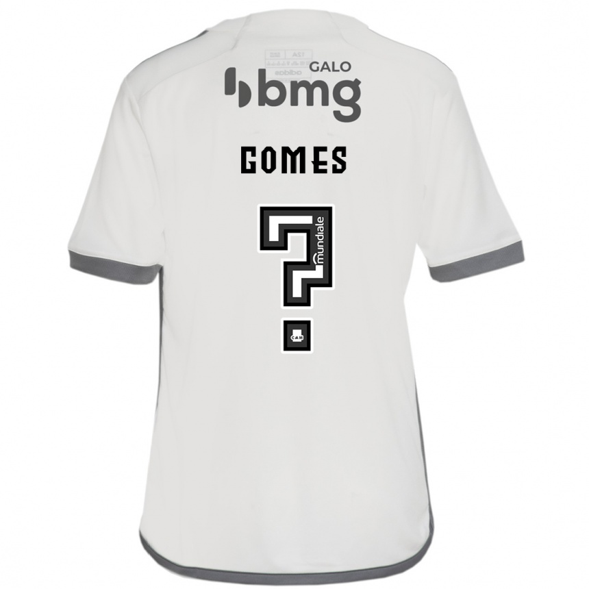 Vaikiškas Fábio Gomes #0 Nespalvotas Išvykos Marškinėliai 2024/25 T-Shirt