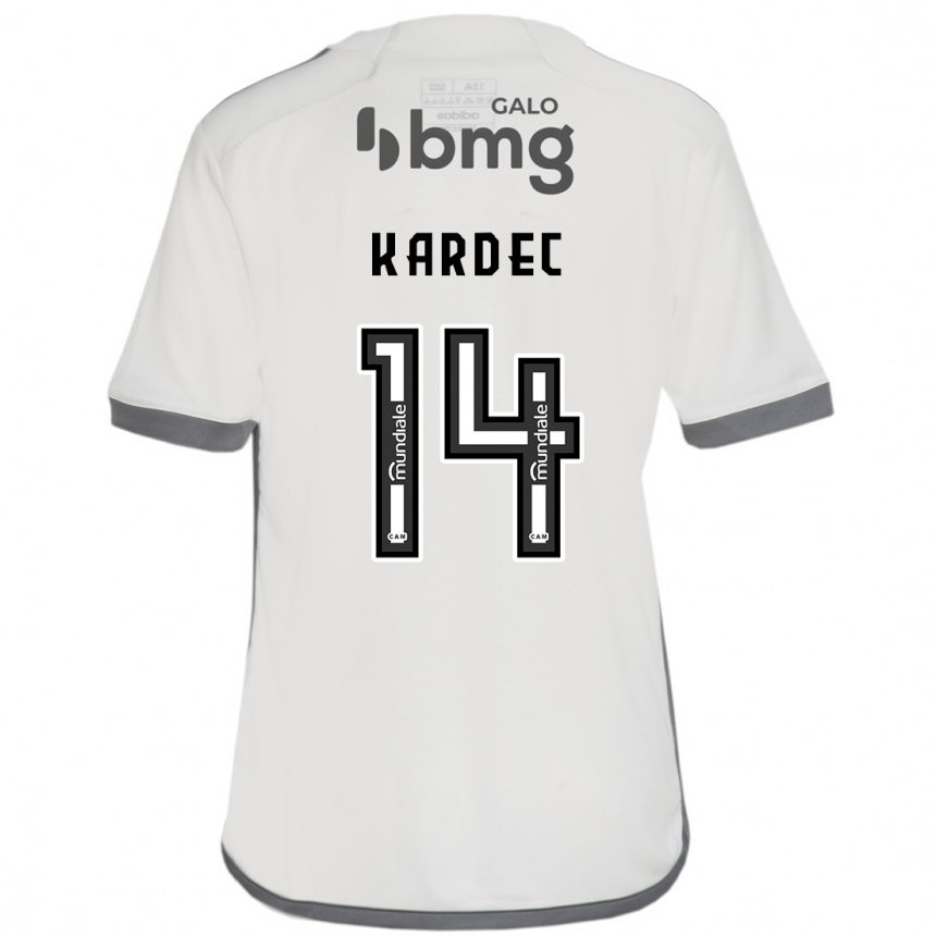 Vaikiškas Alan Kardec #14 Nespalvotas Išvykos Marškinėliai 2024/25 T-Shirt