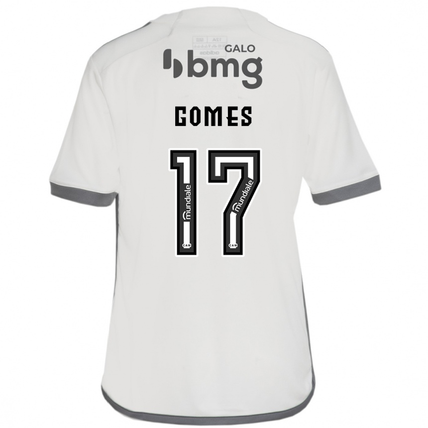 Vaikiškas Igor Gomes #17 Nespalvotas Išvykos Marškinėliai 2024/25 T-Shirt