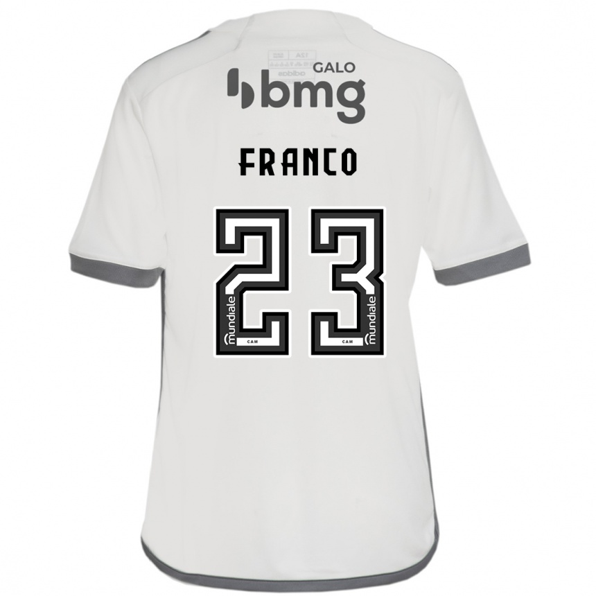 Vaikiškas Alan Franco #23 Nespalvotas Išvykos Marškinėliai 2024/25 T-Shirt