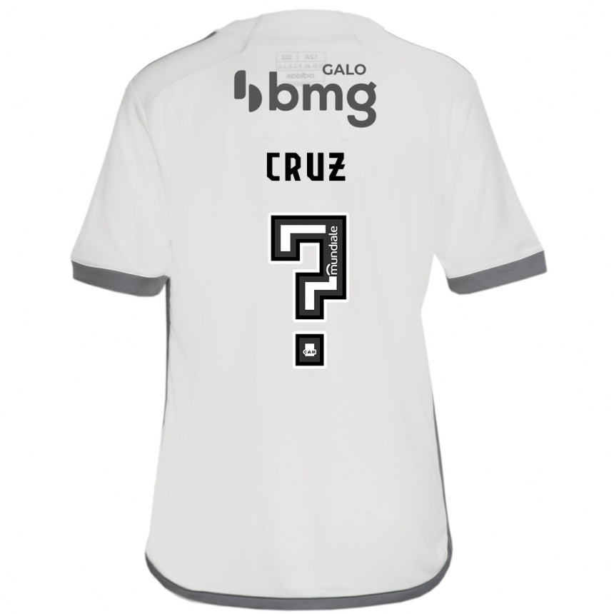 Vaikiškas Dudu Cruz #0 Nespalvotas Išvykos Marškinėliai 2024/25 T-Shirt